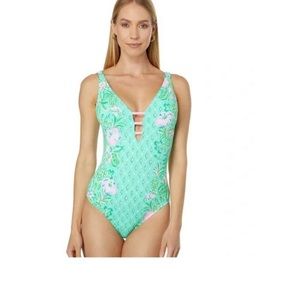 Jaspen SwimSuit in “surf blue oh diamonds girl”